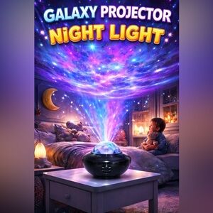 Starry LED Night Light Projector
